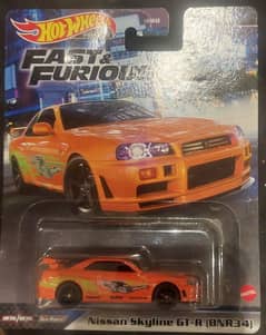 Hotwheels - Fast & Furious series movie models - Scale (1:64)