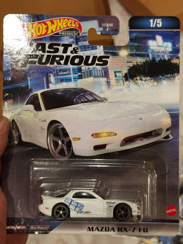 Hotwheels - Fast & Furious series movie models - Scale (1:64) 2