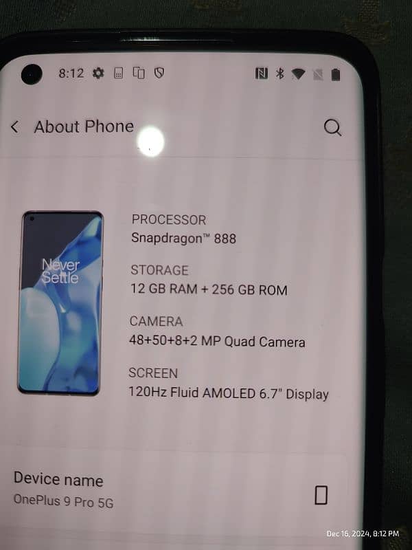 OnePlus 9 pro  5G 12gb 256gb for sale 4