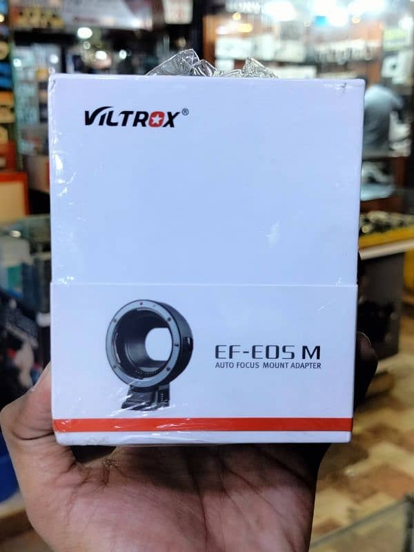 Viltrox EF-EOS-M | Autofocus Mount Adapter For Canon M50 M50 mark2 etc 0