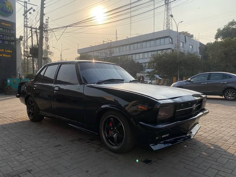 German machine Opel rekord 1973 vintage car 11