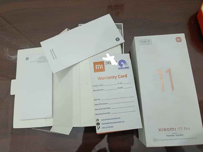 Xiaomi 11T Pro - 12/256 - Official PTA Approved - With Box 1