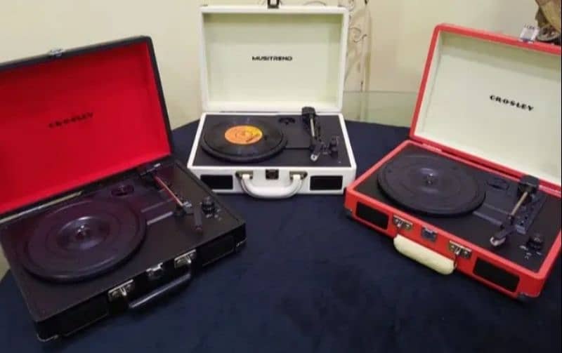 Vinyl player recorder radio turntable antique 3