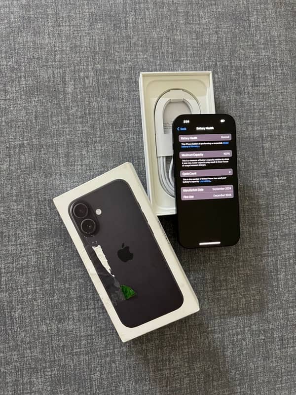 IPHONE 16 BOX PACK FACTORY UNLOCK 6