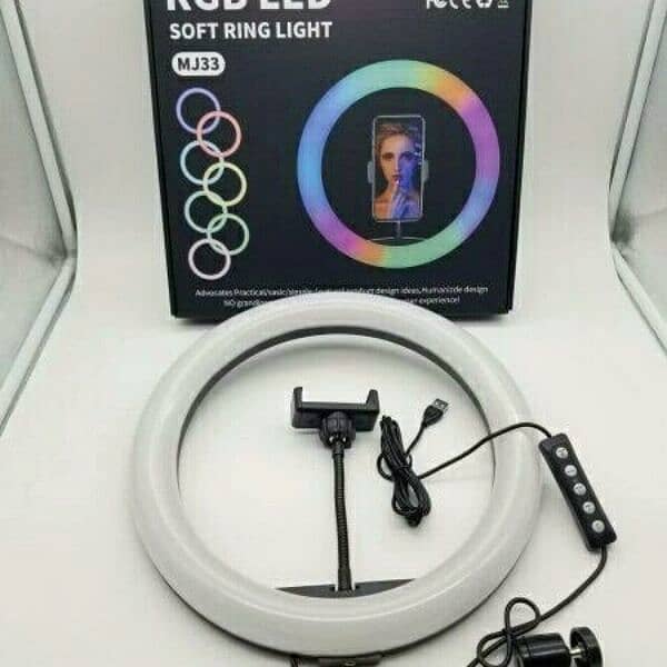 Mj33 RGB LED ring light 1