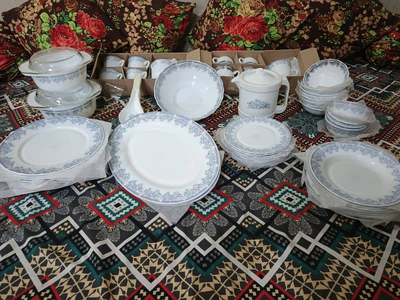 Merbal Dinner Set/dinnerset/marbal/marbel 72 pieces 8