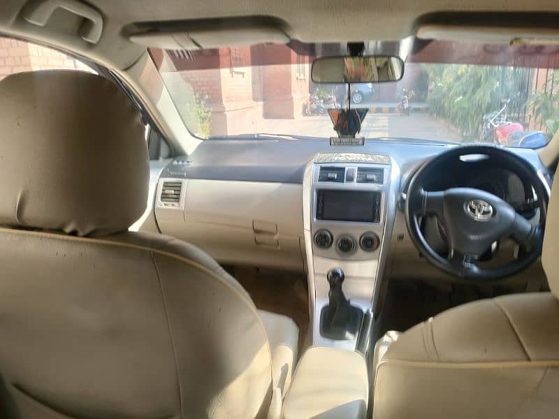 Toyota Corolla XLI 2011 for sale 12