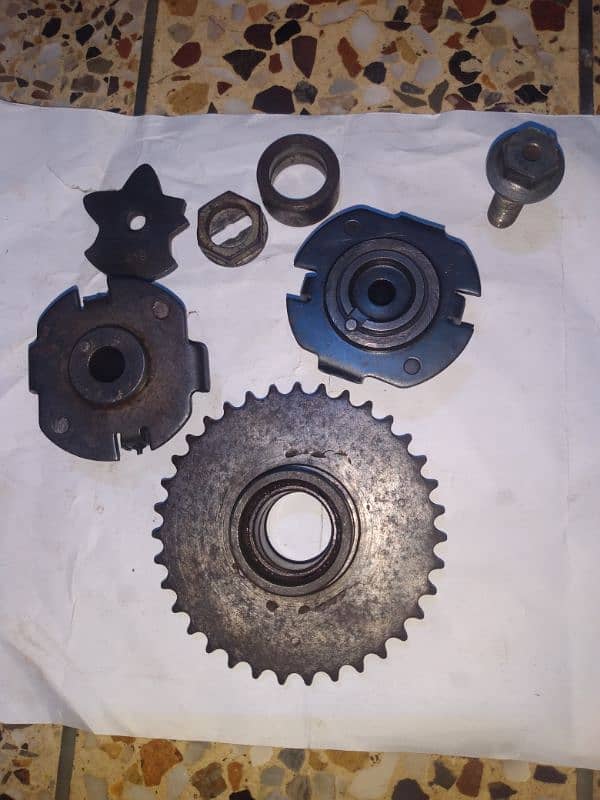 Honda CD 200 parts 3