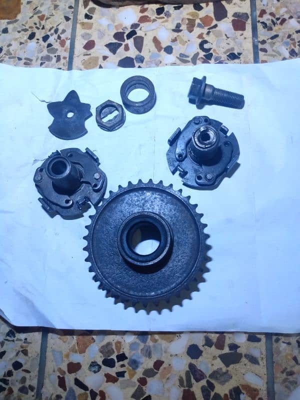 Honda CD 200 parts 4