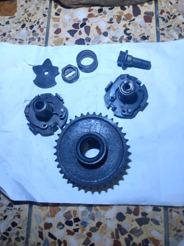 Honda CD 200 parts 5