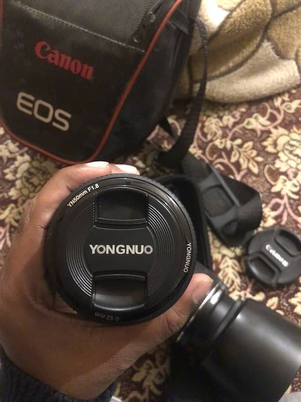 Canon 1300D DSLR with 18-55mm AF Lens & Yongnuo 50mm AF Lens 9