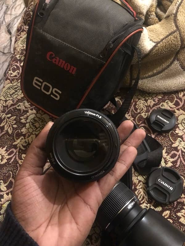 Canon 1300D DSLR with 18-55mm AF Lens & Yongnuo 50mm AF Lens 10