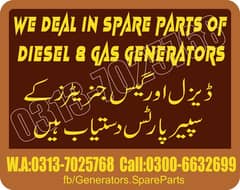 Spare Parts for Generators