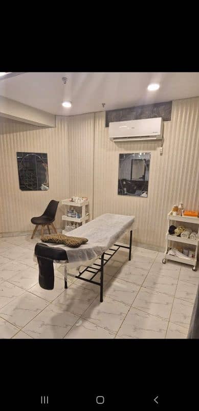 Beauty Salon for sale running salon with complete setup 5