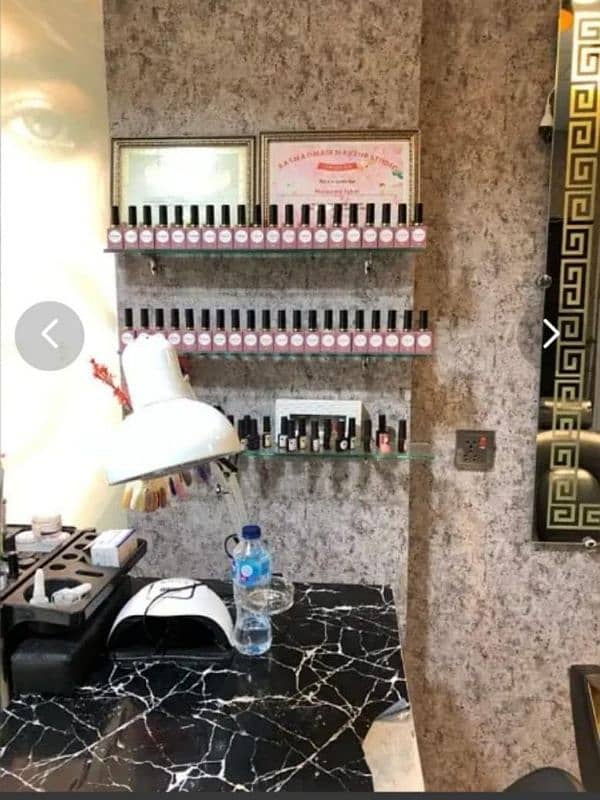 Beauty Salon for sale running salon with complete setup 12