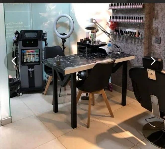 Beauty Salon for sale running salon with complete setup 13