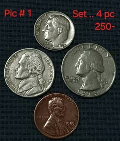 Collectable Vintage coins Sets