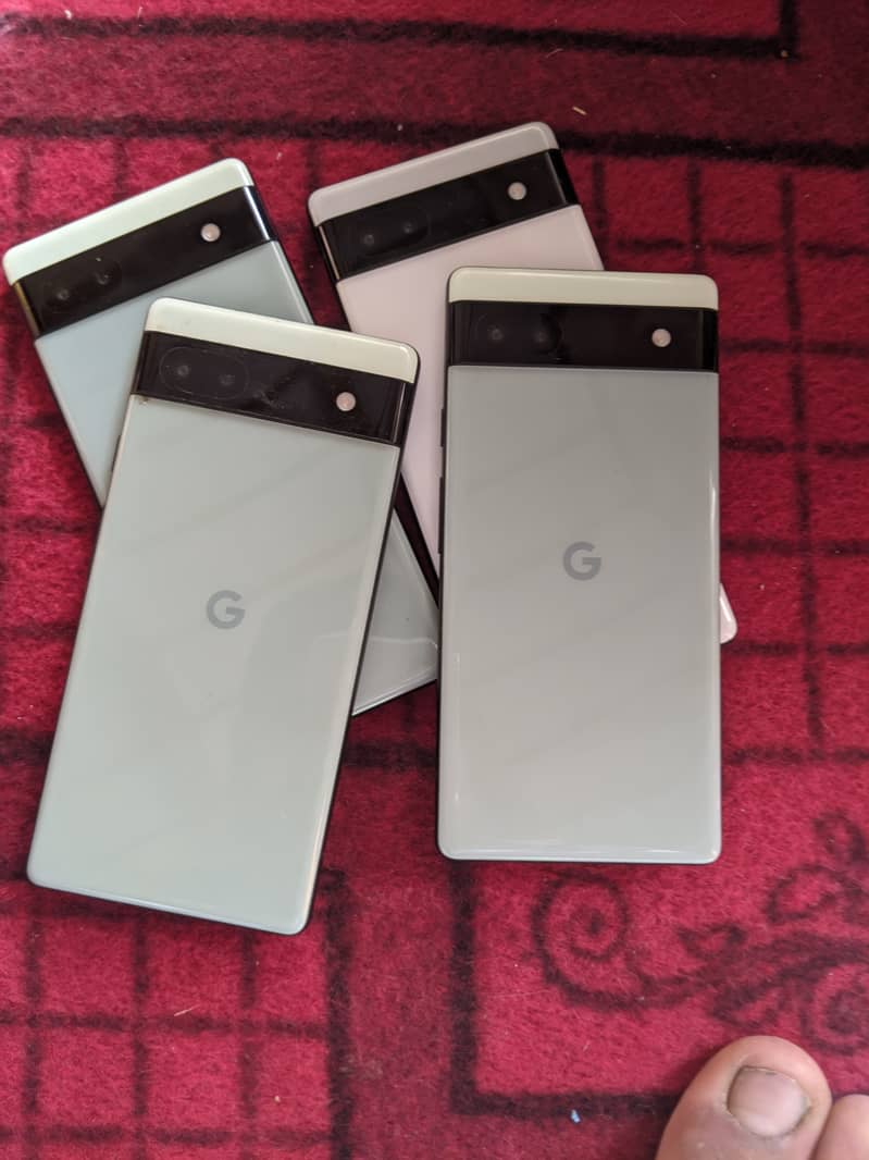 Google 6a full fresh sim waeking 2 mah 6.128 gb 0