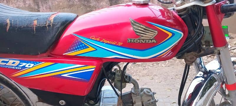 Honda cd70 19 model far sel Al Punjab number 2