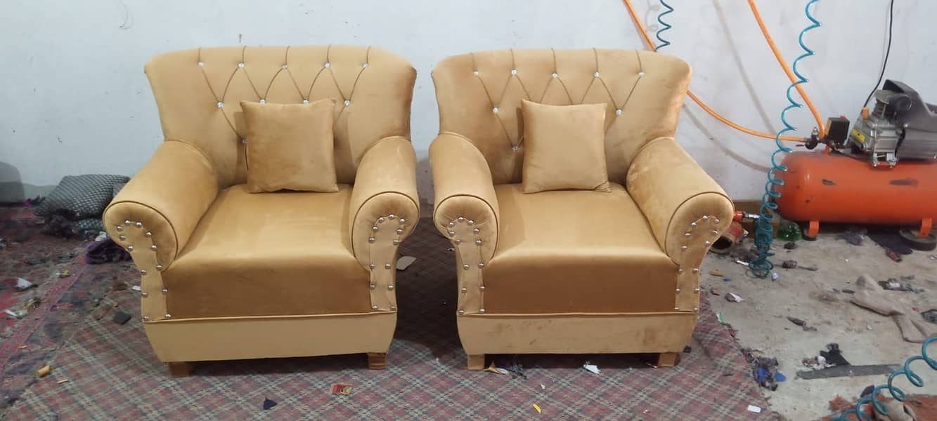 sofa set | Wooden sofa | Velvet sofa | Luxury sofa | 5 seater sofa 6