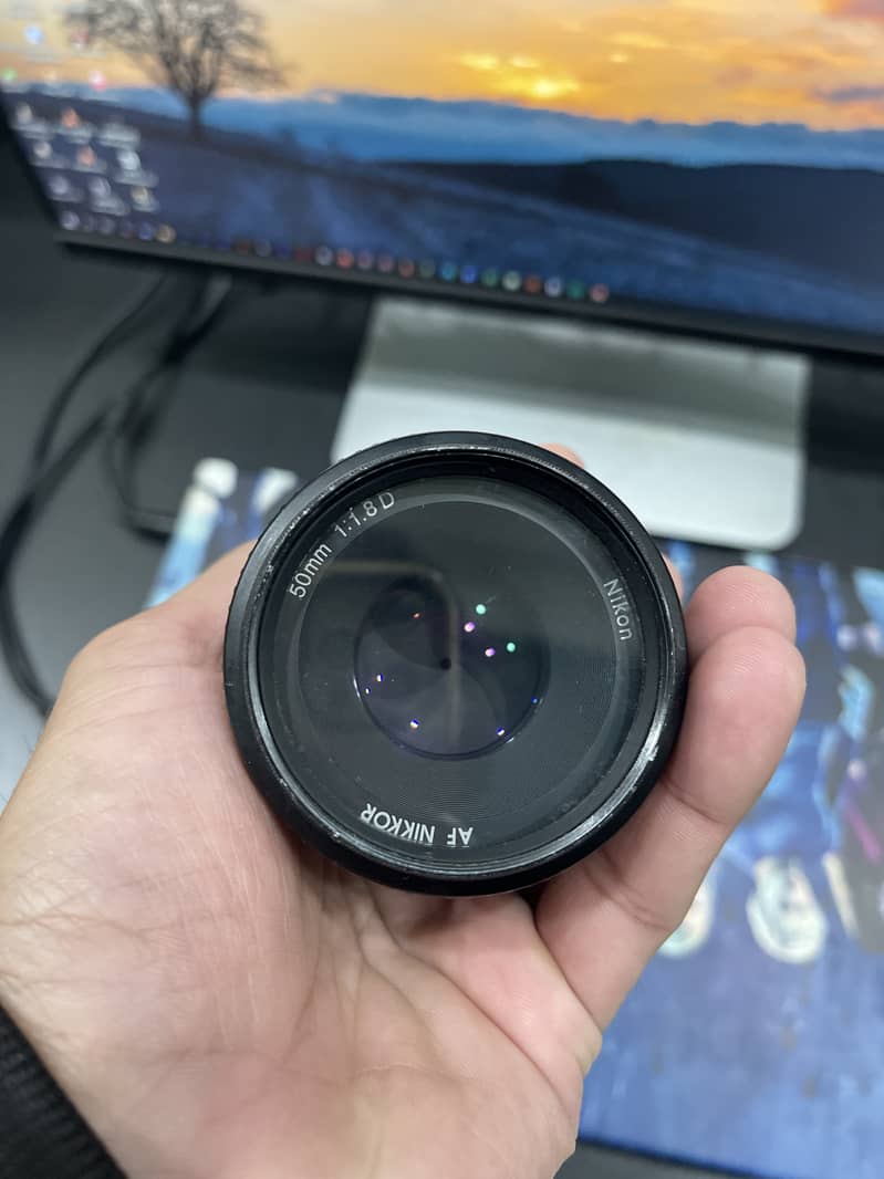 Nikon 50mm f/1.8D AF Prime Lens 0