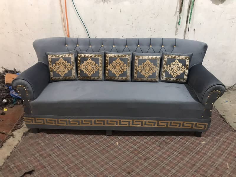 sofa set | Wooden sofa | Velvet sofa | Luxury sofa | 5 seater sofa 2