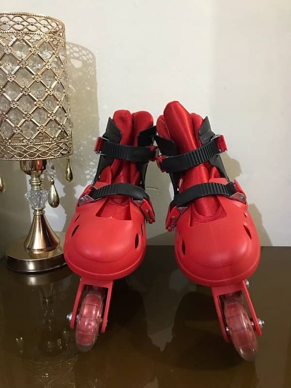 brand new rollar skates adjustable size upto 38 1