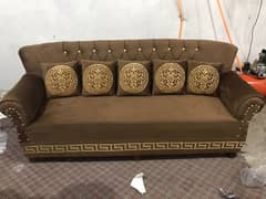 sofa set | Wooden sofa | Velvet sofa | Luxury sofa | 5 seater sofa