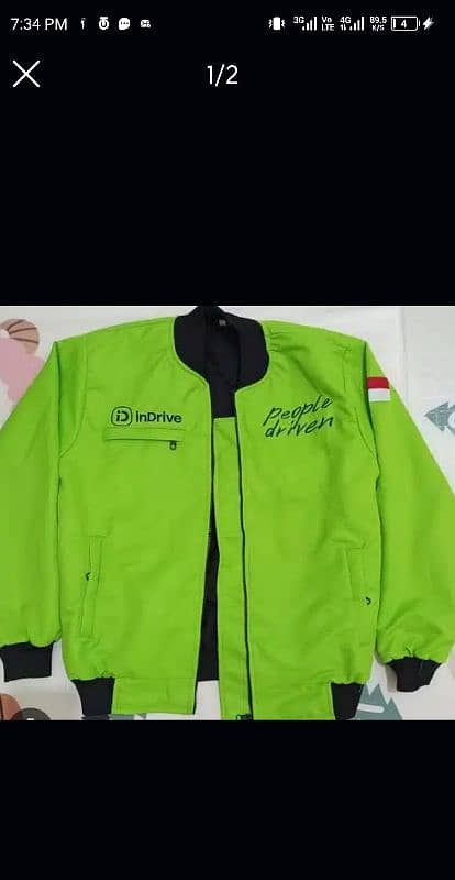 indrive jacket full packed 0