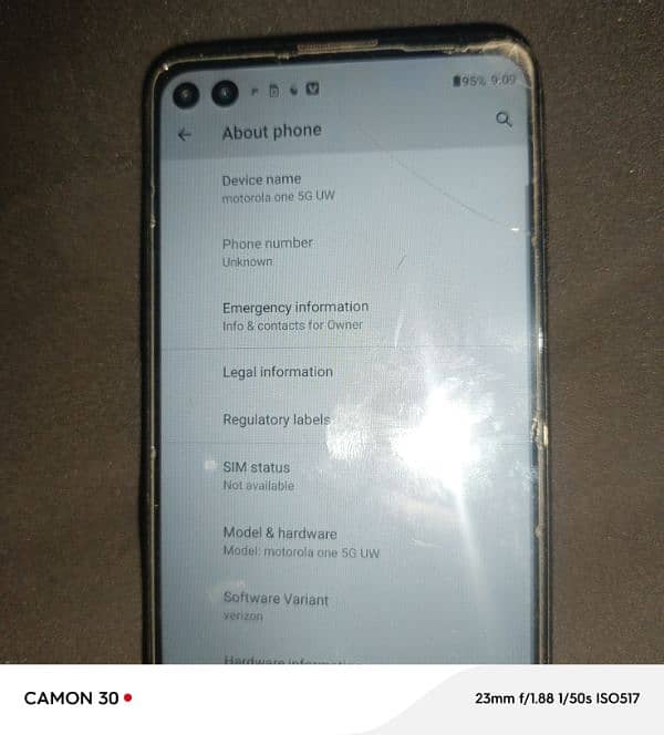 Motorola One 5G 3