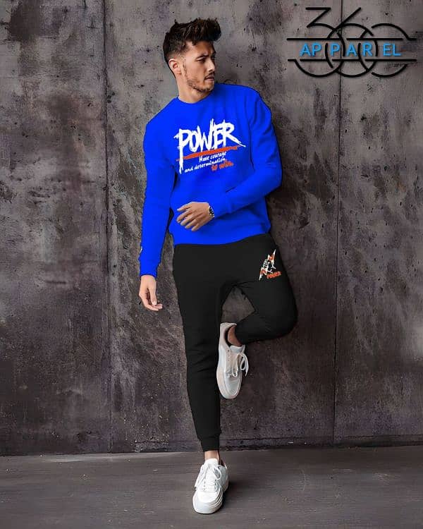 men's Winter tracksuit 8