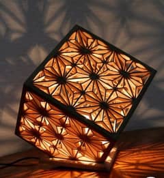 wooden lamps custom. made