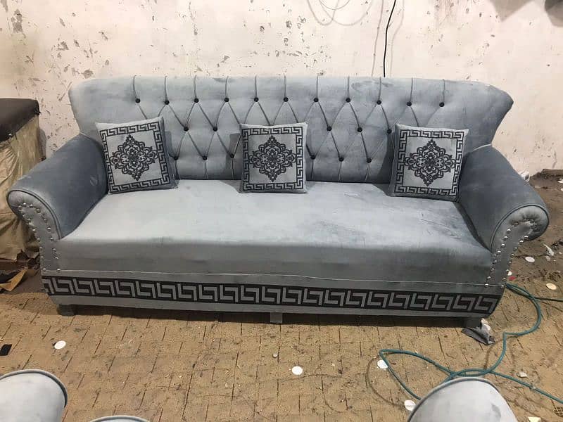 sofa set | Wooden sofa | Velvet sofa | Luxury sofa | 5 seater sofa 19