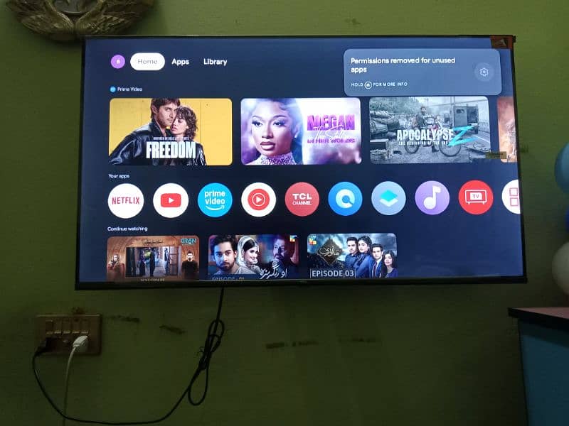 tcl s 5400 43inch 3 month use led 2