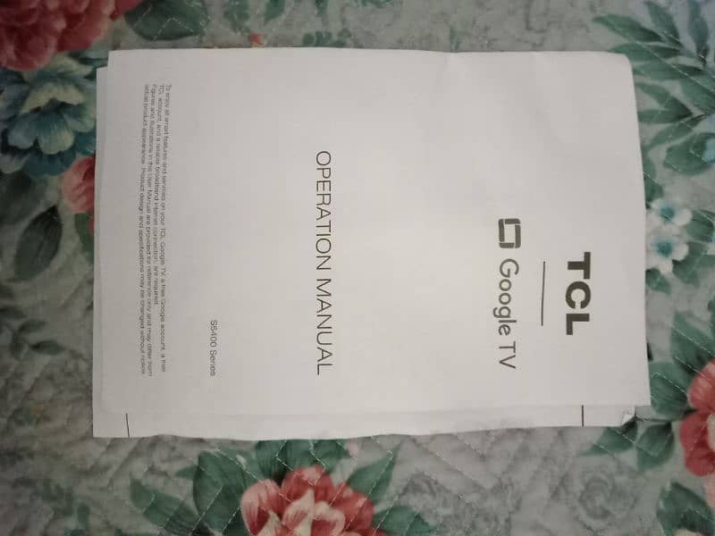 tcl s 5400 43inch 3 month use led 5