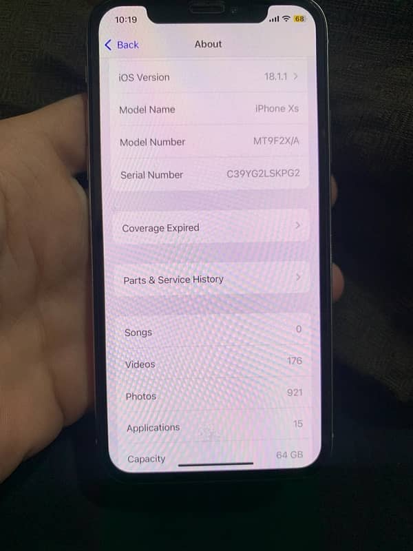 iphone xs pta dual approved with box 4