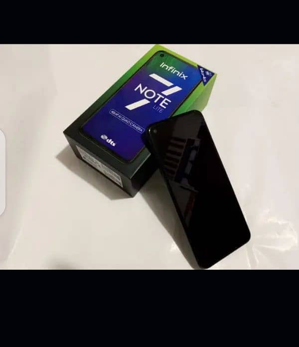 infinix note 7lite with box 3