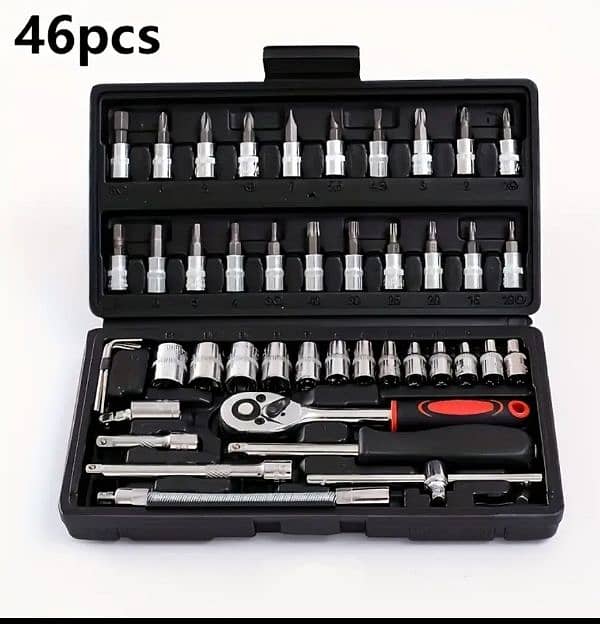 Imported 46 Pcs Socket Wrench Set 1