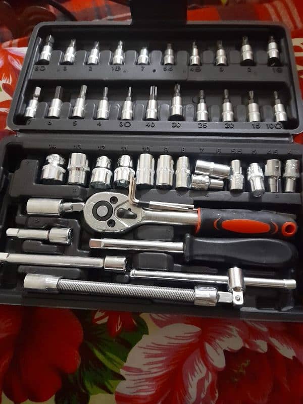 Imported 46 Pcs Socket Wrench Set 6