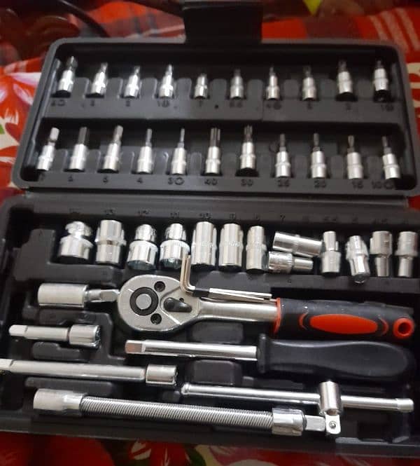 Imported 46 Pcs Socket Wrench Set 8