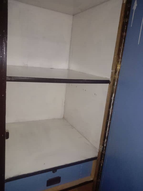 full size wooden cupboard double parts 5