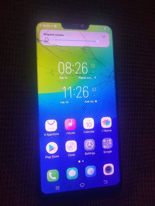 vivo y85A 4/64 glass crk h 11