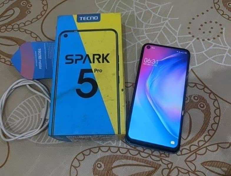 Techno Spark 5 Pro 4/64 with box better than redmi A1+ A2+ 0