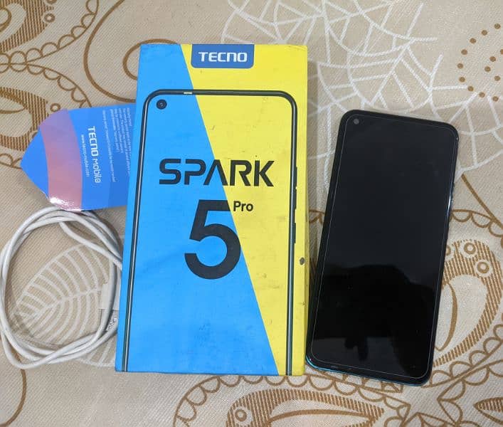 Techno Spark 5 Pro 4/64 with box better than redmi A1+ A2+ 2