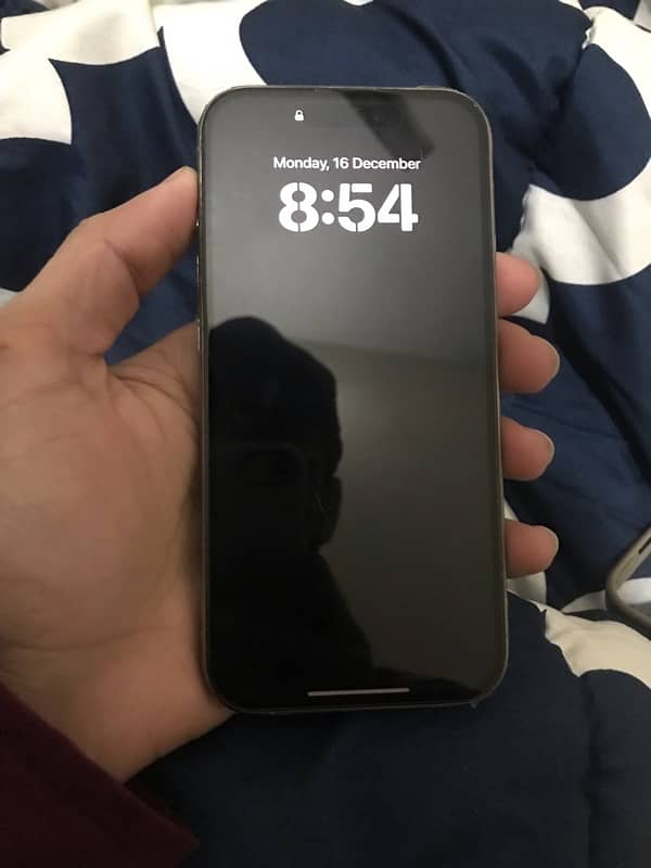 iPhone 15 Pro Natural 256 GB Non PTA 100 Health 0