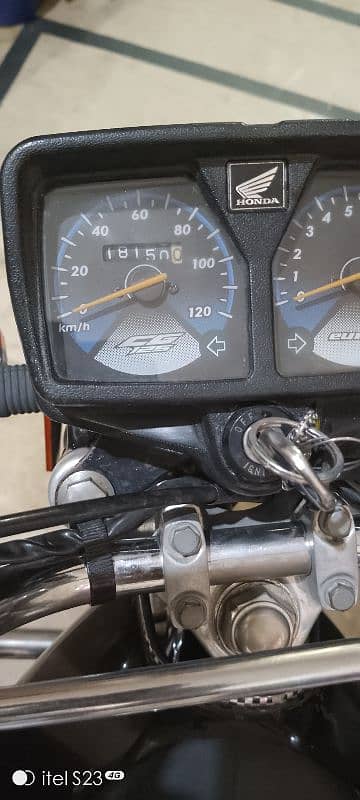 Honda CG 125 in black good condition 1