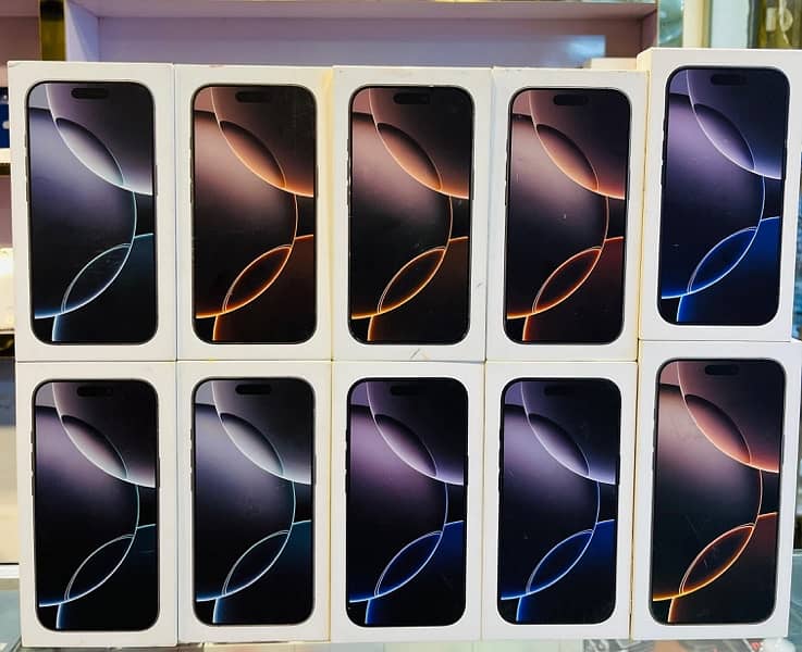 Iphone 16 Pro 16 Pro Max non pta box pack Non active now available 0