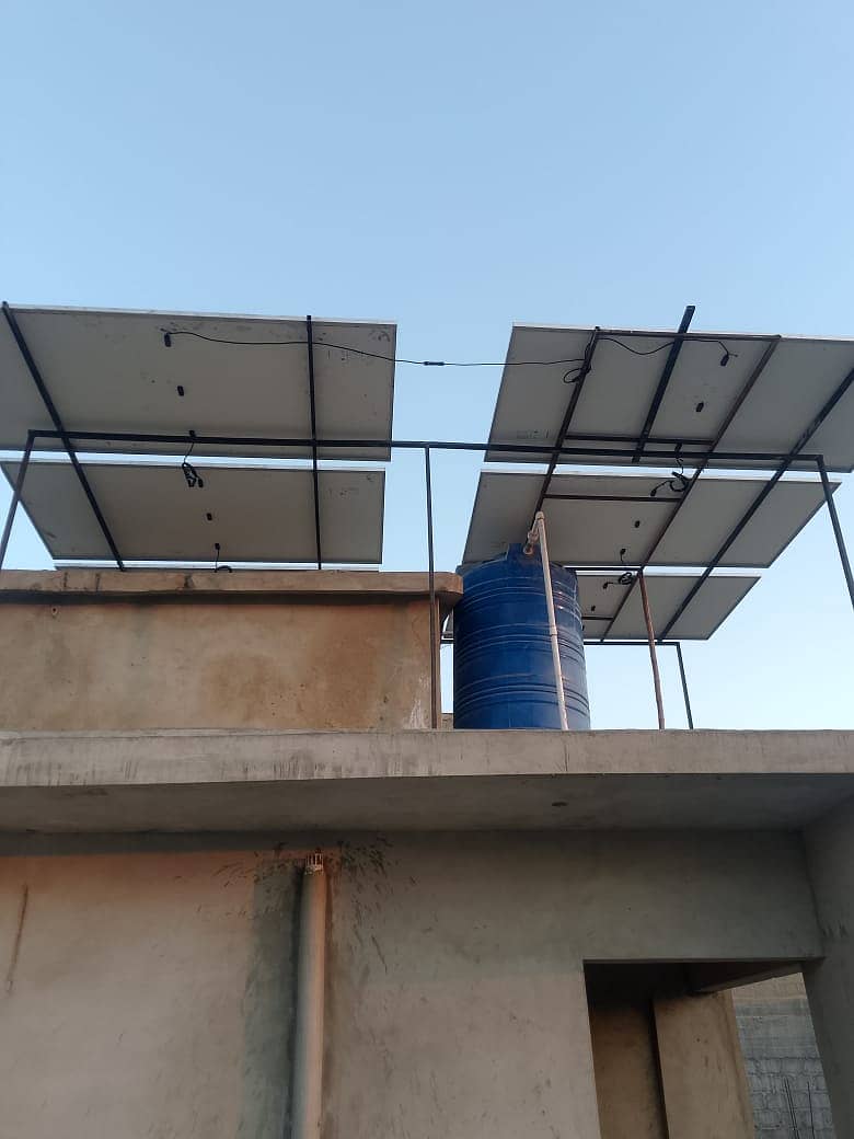 Solar installation/solar elevated structure/solar panel complete wiri 2