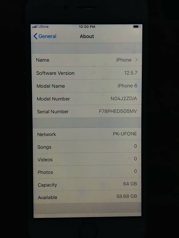 iphone 6 pta approved 64GB 1