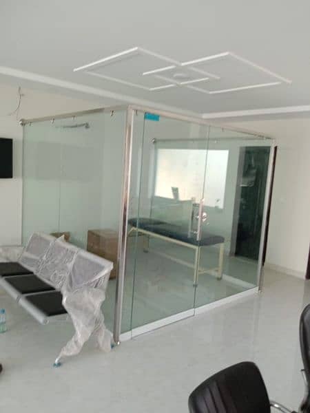 OFFICE GLASS PARTITION/ GLASS CABIN 1